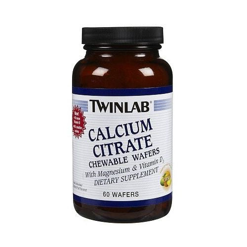 Twinlab: Calcium Citrate Chew 1000mg, 60 wafers