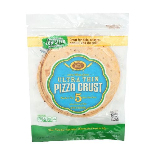 100% WHOLE GRAIN ULTRA THIN PIZZA CRUST