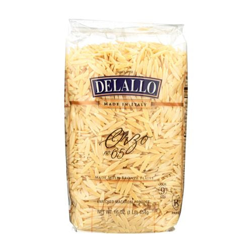 Delallo, Orzo #65 - 16oz