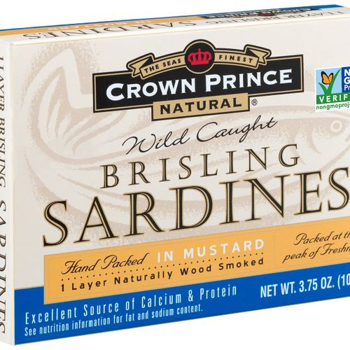 BRISLING SARDINES IN MUSTARD