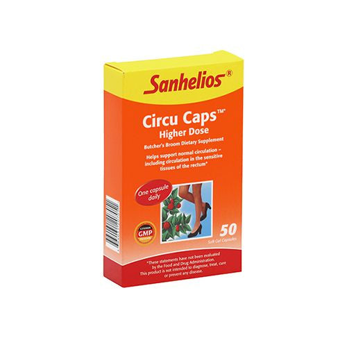 Sanhelios - Circu Caps Higher Dose 120 mg. - 50 Capsules