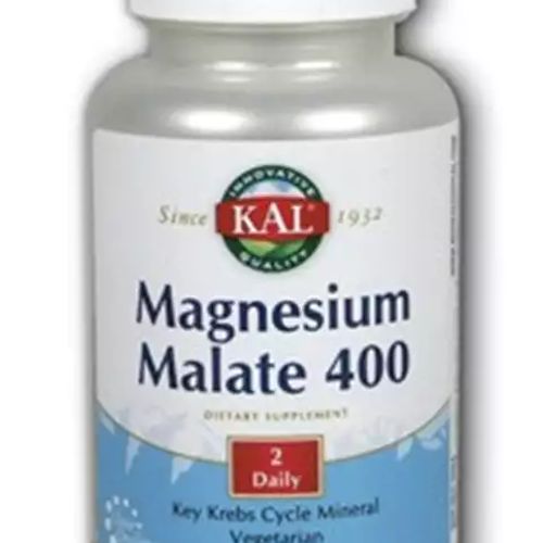 KAL Magnesium Malate 400mg  Chelated Magnesium Supplement with Malic Acid  Healthy Energy & Muscle Function Support  Enhanced Absorption  Vegan  60-Day Money Back Guarantee  45 Servings  90 Veg Tabs