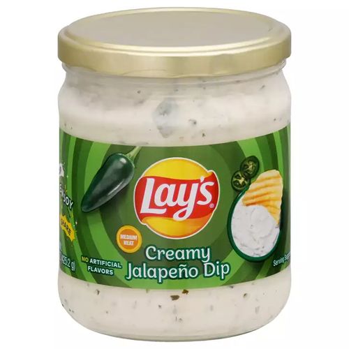 Lay's Creamy Jalapeño Dip, 15 oz
