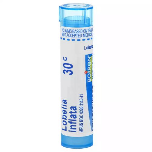 Boiron Lobelia Inflata 30C  Homeopathic Medicine for Nausea From Tobacco Withdrawal  80 Pellets