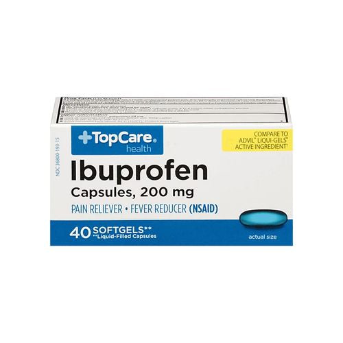 Ibuprofen / CAPSULE, LIQUID FILLED