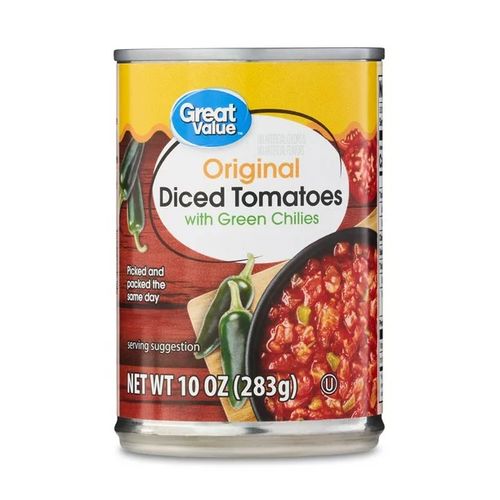 Diced Tomatoes & Gr Chilies - 10 Oz