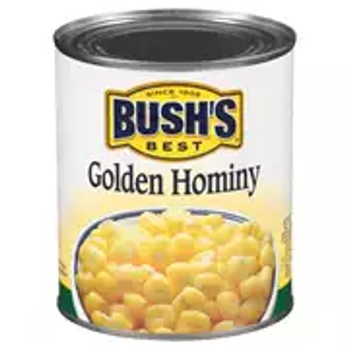 BUSH'S Golden Hominy  30 oz