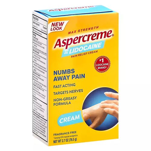 Aspercreme Lidocaine Pain Relieving Creme - 2.7oz