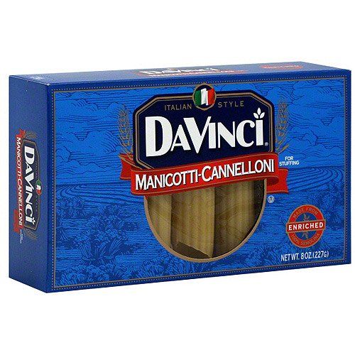 DAVINCI, MANICOTTI-CANNELLONI