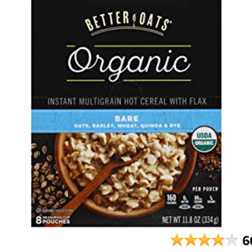 INSTANT MULTIGRAIN HOT CEREAL WITH FLAX