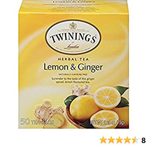 Twining's Lemon & Ginger Tea - 50ct