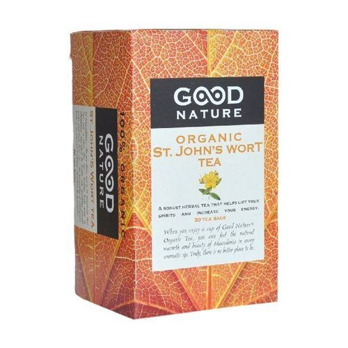 Good Nature Organic St. John's Wort Tea, 1.07 Ounce (B00CPD7FD0)