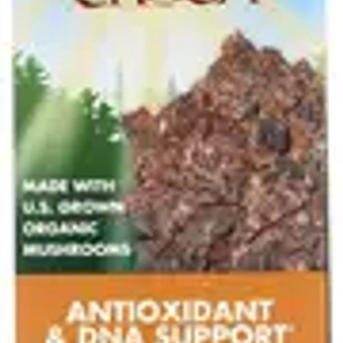 Host Defense  Chaga Capsules  Antioxidant and DNA Support  Daily Mushroom Supplement  Vegan  Organic  60 Capsules (30 Servings)