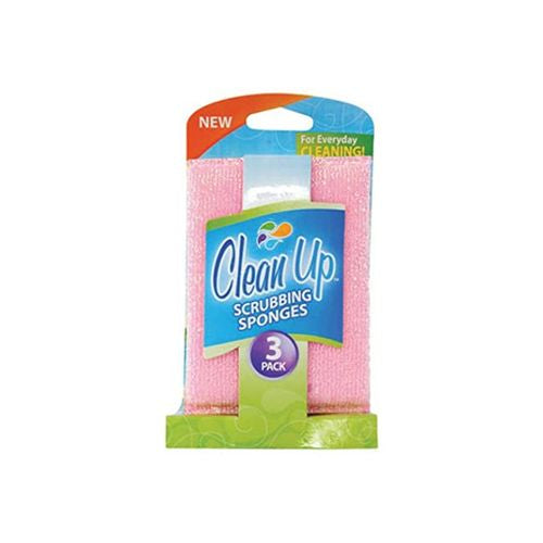 3Pack of 22 CleanTouch 8820 Scrub Sponge, Multi-Colored