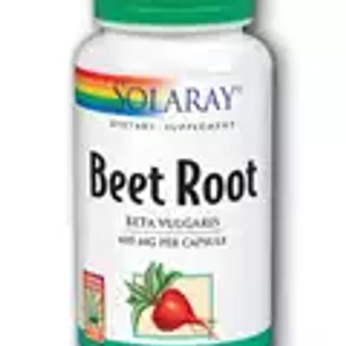 Solaray Beet Root 605mg | May Support Cardiovascular Health & Athletic Performance  Kidney  Liver & Blood Health | Non-GMO | Vegan | 100 VegCaps