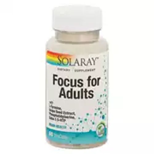 Focus for Adults By Solaray - 60 Capsules