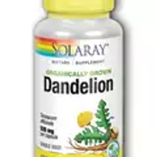 Solaray Dandelion Root | Healthy Liver  Kidney  Digestion & Water Balance Support | Non-GMO  Vegan  100 VegCaps  50 Serv