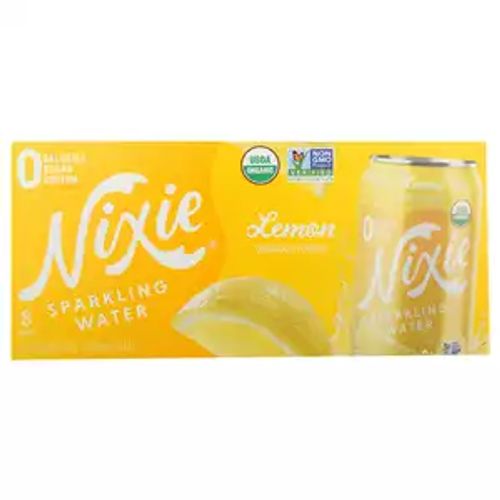 Nixie Sparkling Water Lemon  12 Fl Oz