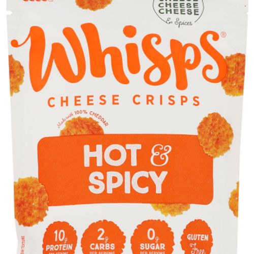 Whisps Hot & Spicy Cheese Crisps - 2.12oz