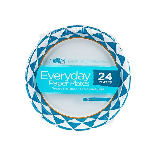 Everyday Paper Plates 10 In - 24 Ct