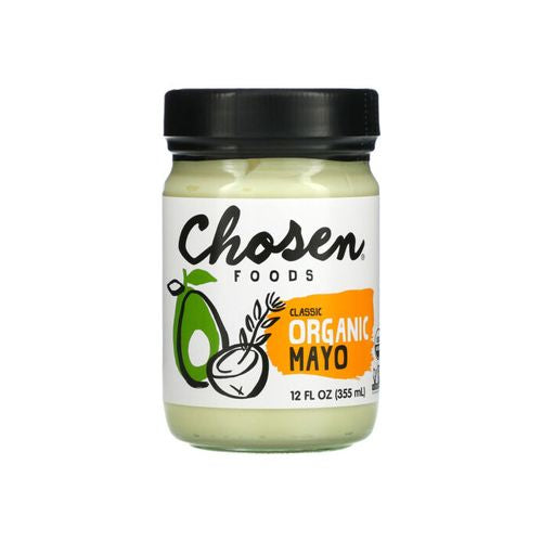 CHOSEN FOODS Classic Organic Mayo, 12 fl oz