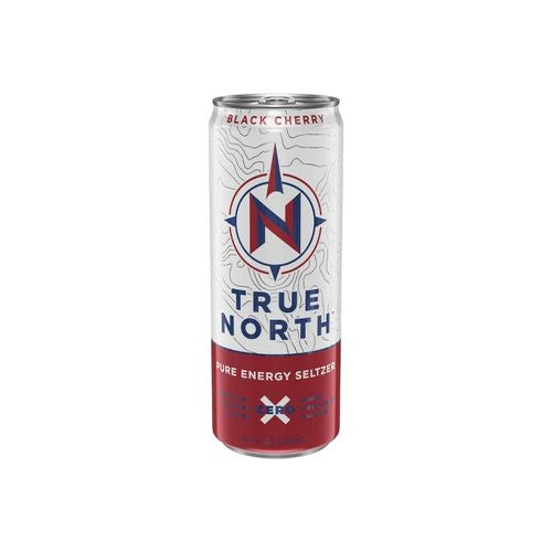 Monster Energy True North Black Cherry, Pure Energy Seltzer - 12.0 fl oz