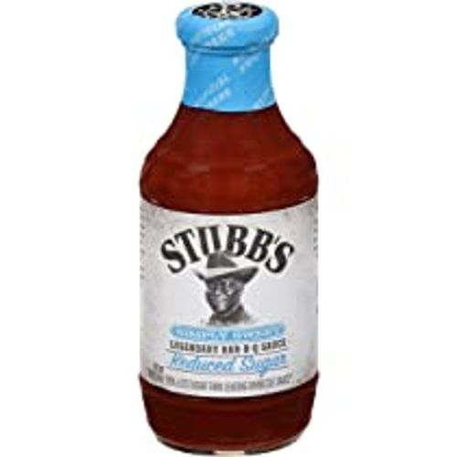 Stubb's Simply Sweet Reduced Sugar BBQ Sauce, 18 oz