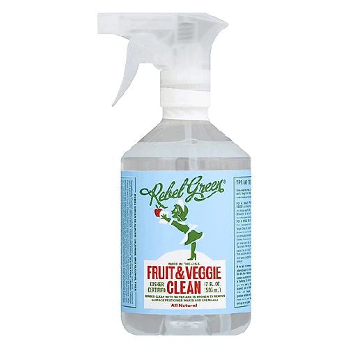 Rebel Green, Cleaner Spray Frt&veggie - 17oz