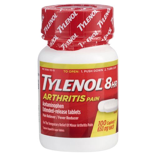 Tylenol 8 Hour Arthritis & Joint Pain Acetaminophen Caplets  100 Count