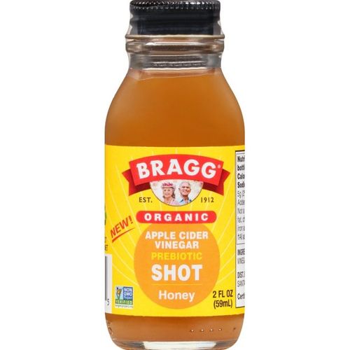 Bragg, Shot Acv Honey - 2floz