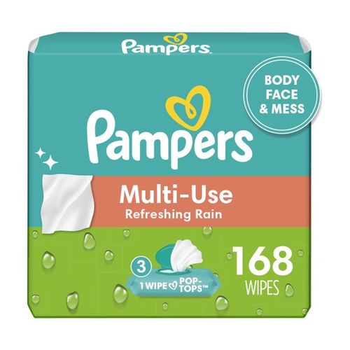 Pampers Baby Wipes Expressions  Fresh Bloon Scent (Choose Your Count)