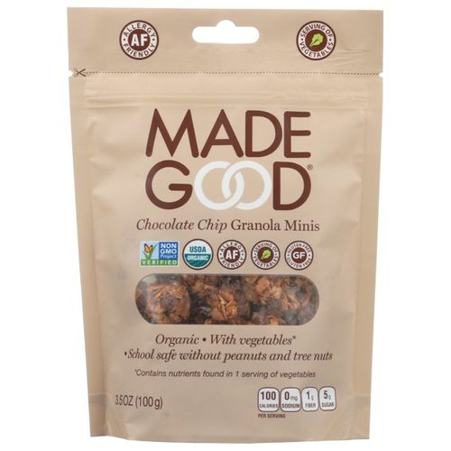 MadeGood Chocolate Chip Granola Minis - 3.5oz