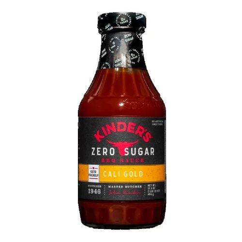 Kinders, Sauce Bbq Ca Gold No Sgr - 17.5oz