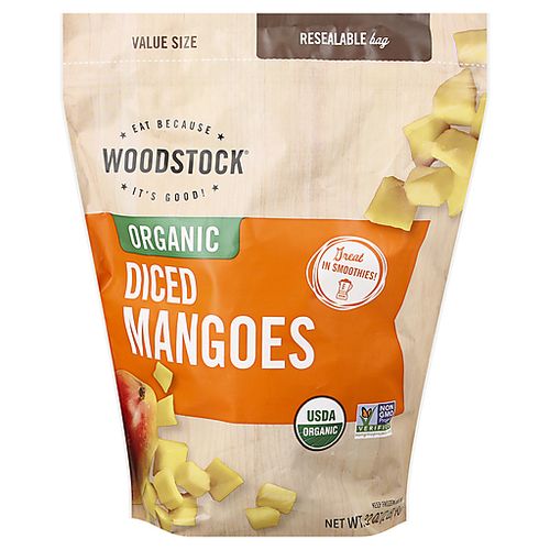 Woodstock, Diced Mangoes - 32 Oz