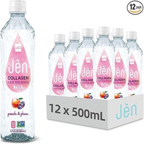 Alo Jen Collagen Water Blood Orange