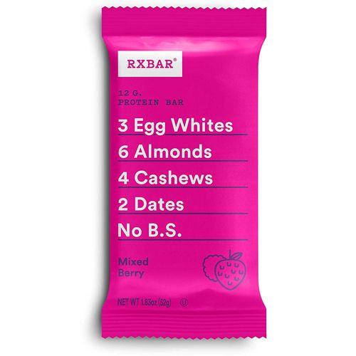 Rxbar, Bar Mixed Berry - 1.83oz