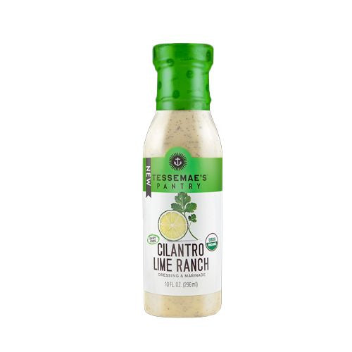 Tessemae's Organic No Sugar Added Cilantro Ranch Dressing & Marinade, 10 fl oz