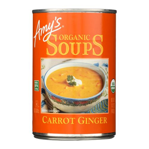 Amy's Organic Carrot Ginger Soup, Gluten Free, 14.2 oz