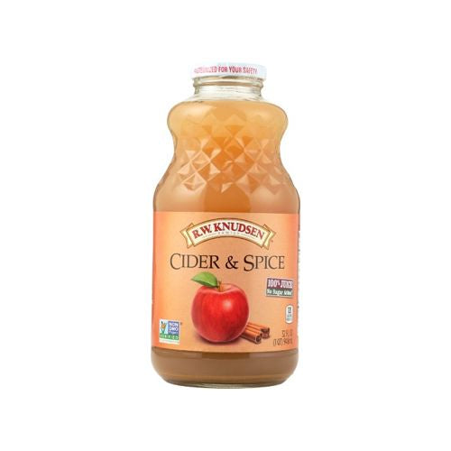 100% CIDER & SPICE APPLE JUICE WITH OTHER INGREDIENTS, CIDER & SPICE