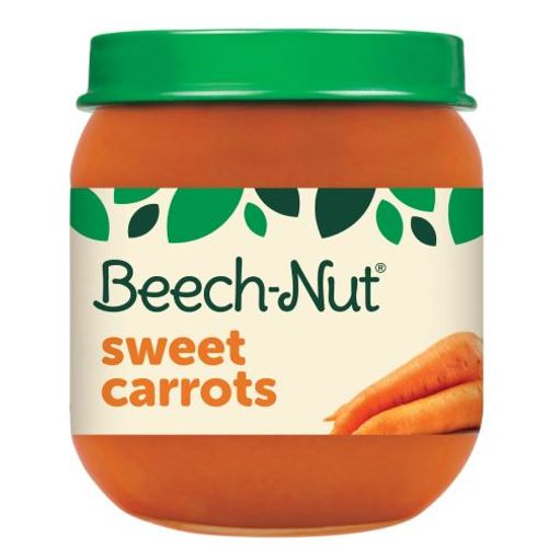 Beech-Nut Stage 2, Sweet Carrots Baby Food, 4 oz Jar