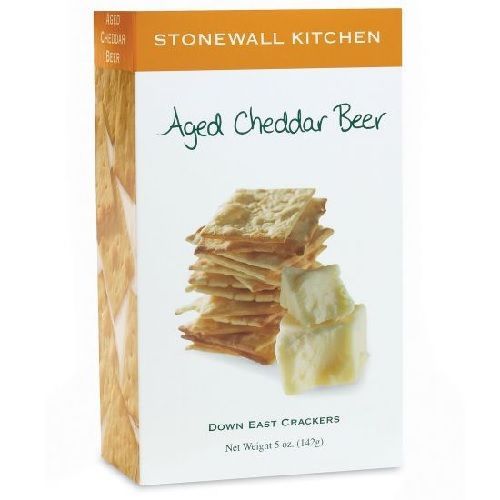 Stonewall Kitchen - Down East Aged Cheddar Beer Crackers 5.00 oz