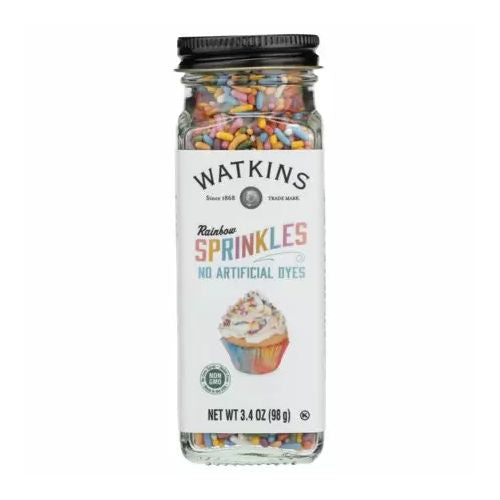 Watkins Gourmet Decorating Sprinkles, Rainbow