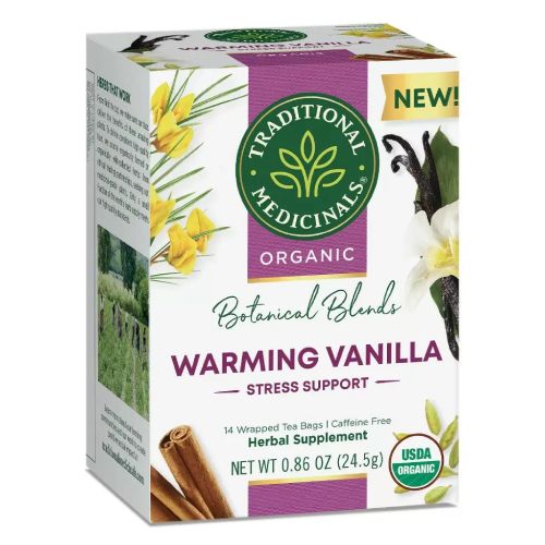 Traditional Medicinals Organic Warming Vanilla Tea - 14 Tea Bags (B09CPBLPV4)