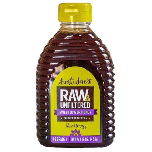 Aunt Sue's® Raw-Wild Natural Honey 32 oz. Squeeze Bottle