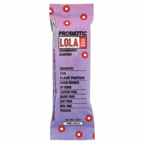 Lola Granola Bar - Bar Crnbrry Almnd Probiotic - 1.76 OZ