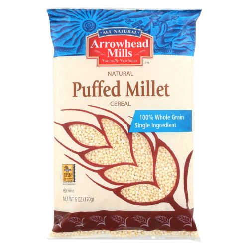 ARROWHEAD MILLS, WHOLE GRAIN PUFFED MILLET CEREAL
