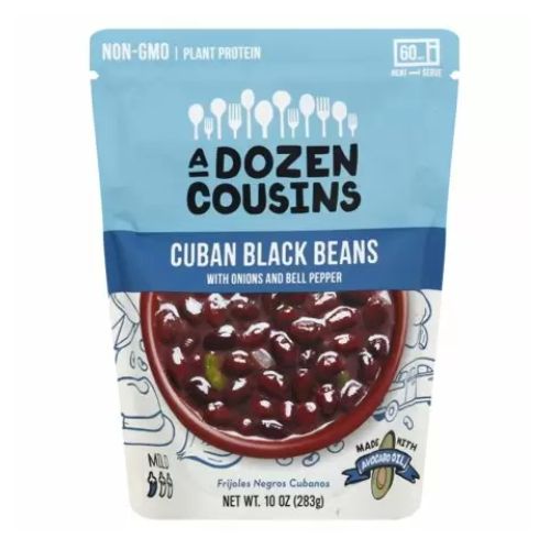 A Dozen Cousins Cuban Black Beans - 10oz