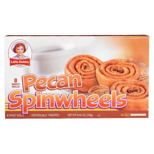 PECAN SPINWHEELS SWEET ROLLS, PECAN