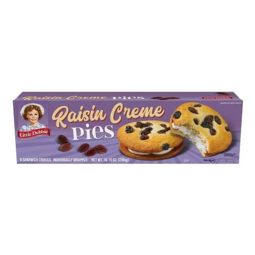 RAISIN CREME PIES SANDWICH COOKIES