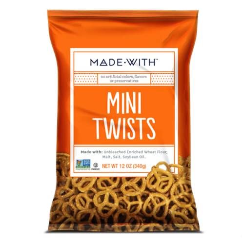 Made With 385881 12 oz Mini Pretzel Twists